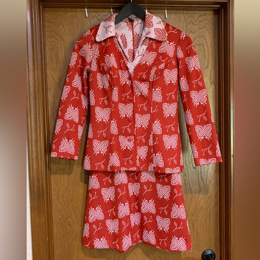 Vintage Suit Dress - Barbiecore Costume